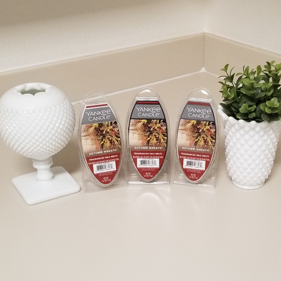 YANKEE CANDLE AUTUMN WREATH WAX MELTS 6CT - Picture 2 of 3